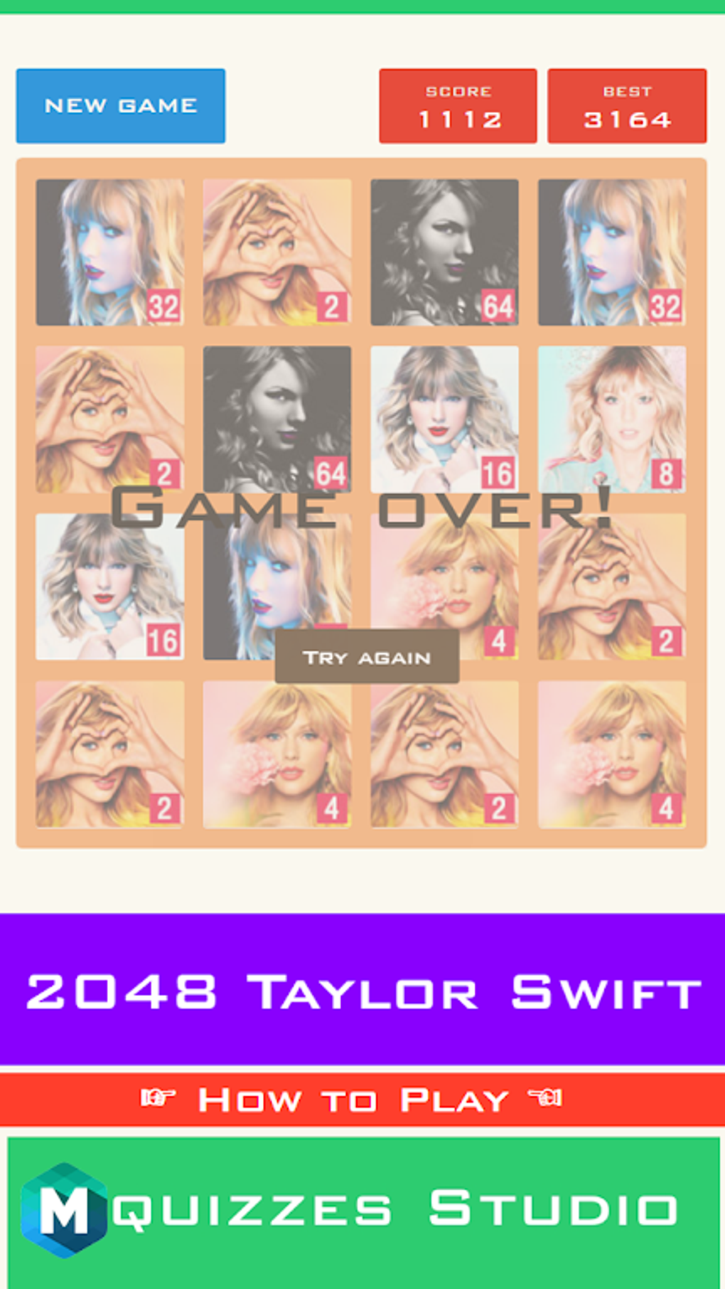 2048 Taylor Swift Special Edition Game APK for Android - Download